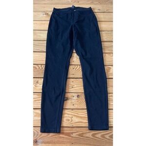 NWT Hue Classic Stretch Denim Leggings Size XS Women’s Black